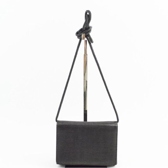 Stuart Weitzman Gray Metallic Evening Bag - Picture 1 of 5